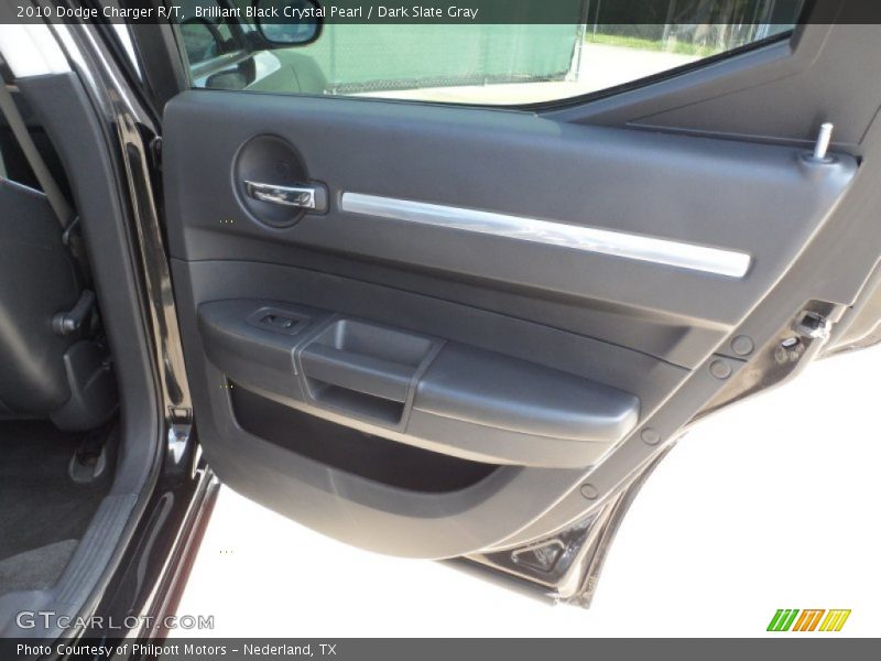 Brilliant Black Crystal Pearl / Dark Slate Gray 2010 Dodge Charger R/T
