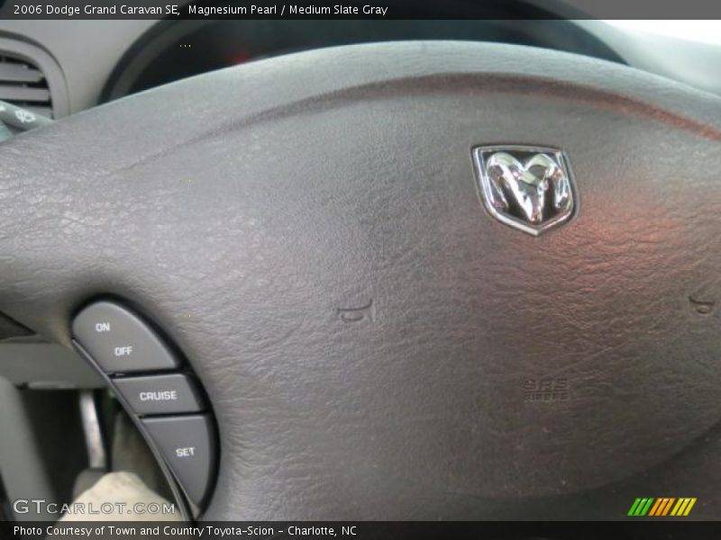 Magnesium Pearl / Medium Slate Gray 2006 Dodge Grand Caravan SE