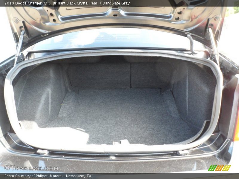 Brilliant Black Crystal Pearl / Dark Slate Gray 2010 Dodge Charger R/T