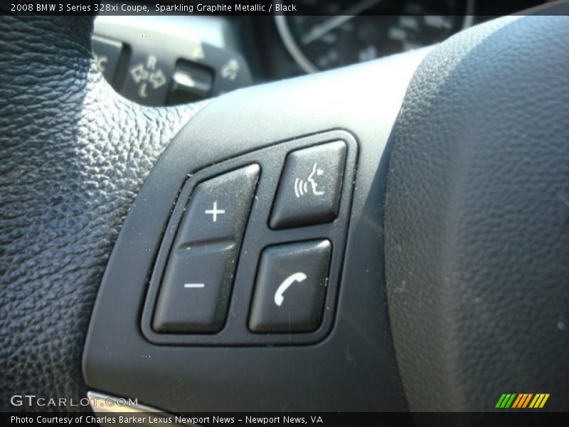 Sparkling Graphite Metallic / Black 2008 BMW 3 Series 328xi Coupe