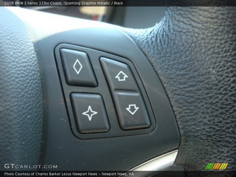 Sparkling Graphite Metallic / Black 2008 BMW 3 Series 328xi Coupe