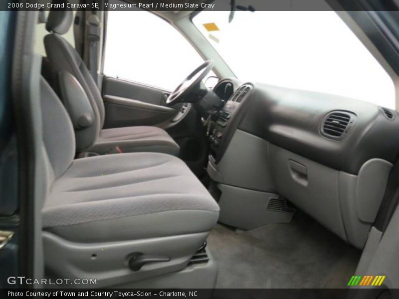 Magnesium Pearl / Medium Slate Gray 2006 Dodge Grand Caravan SE