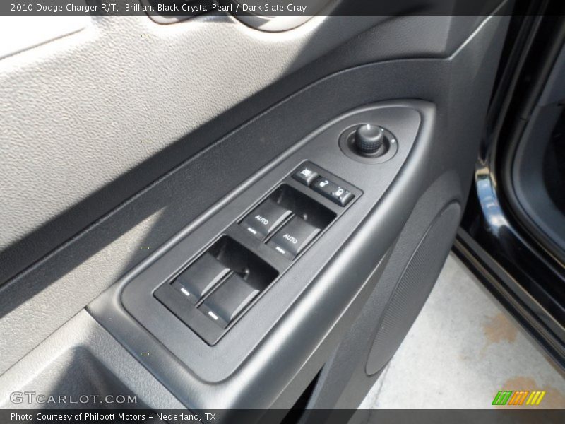 Brilliant Black Crystal Pearl / Dark Slate Gray 2010 Dodge Charger R/T