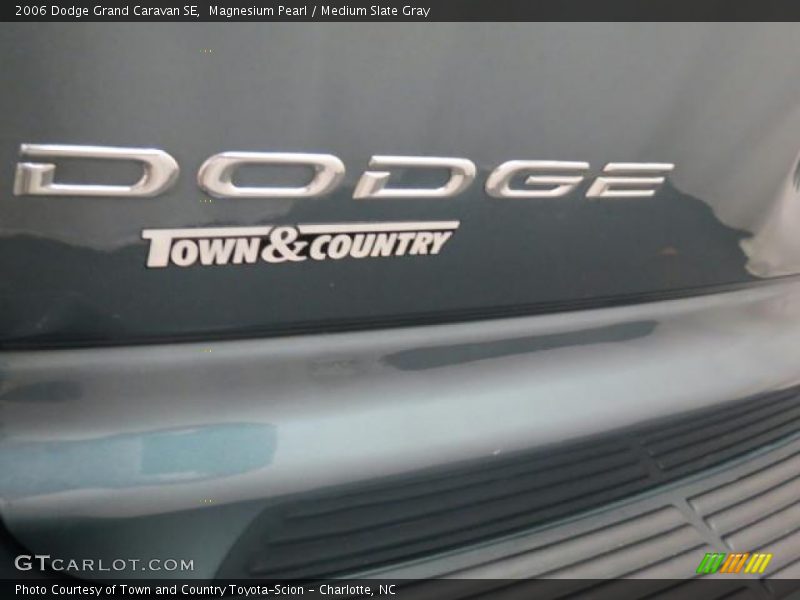 Magnesium Pearl / Medium Slate Gray 2006 Dodge Grand Caravan SE
