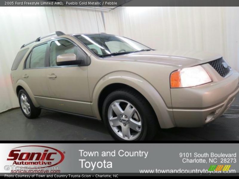 Pueblo Gold Metallic / Pebble 2005 Ford Freestyle Limited AWD