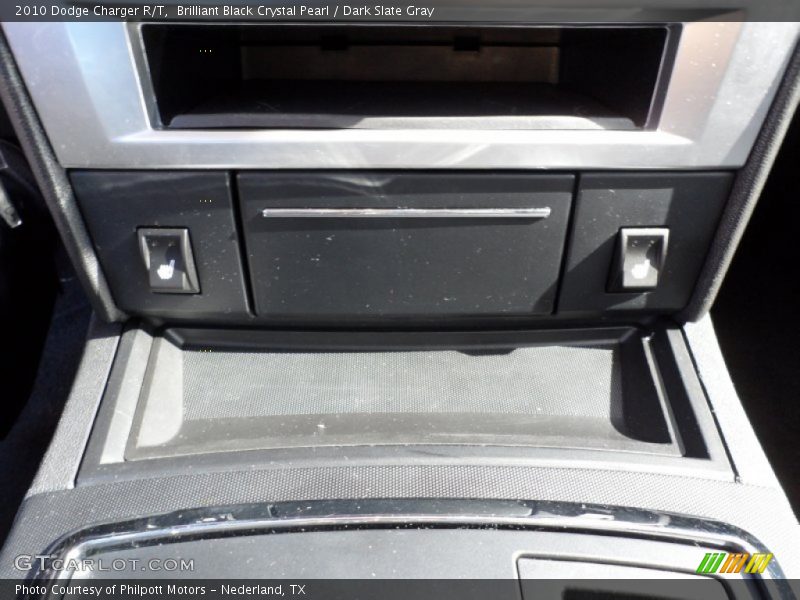 Brilliant Black Crystal Pearl / Dark Slate Gray 2010 Dodge Charger R/T