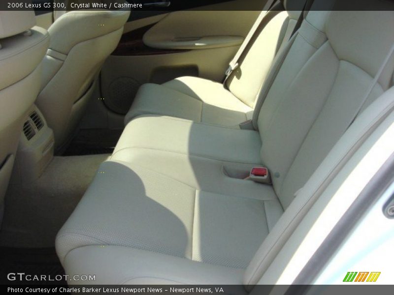 Rear Seat of 2006 GS 300