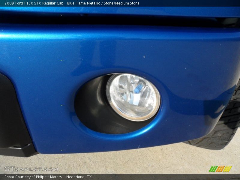 Blue Flame Metallic / Stone/Medium Stone 2009 Ford F150 STX Regular Cab