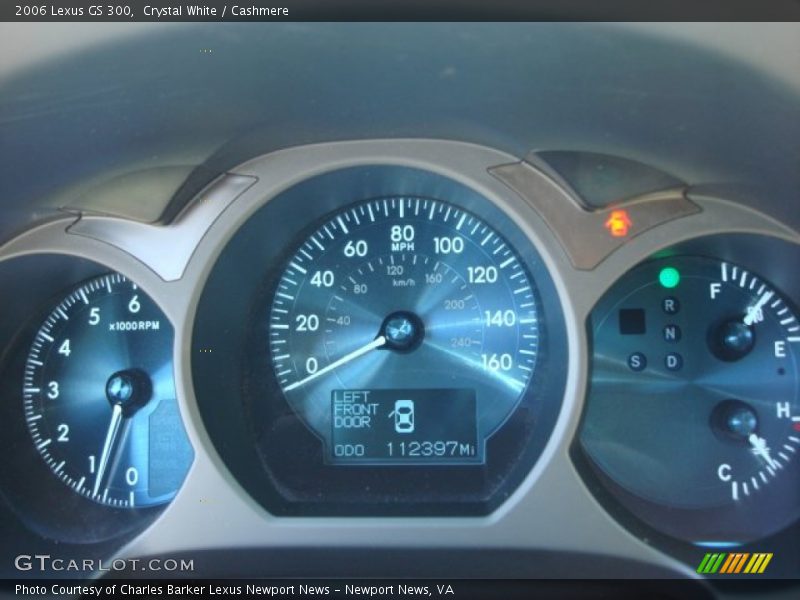  2006 GS 300 300 Gauges