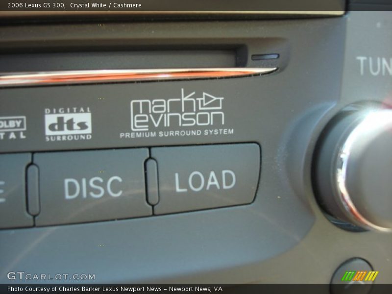 Crystal White / Cashmere 2006 Lexus GS 300