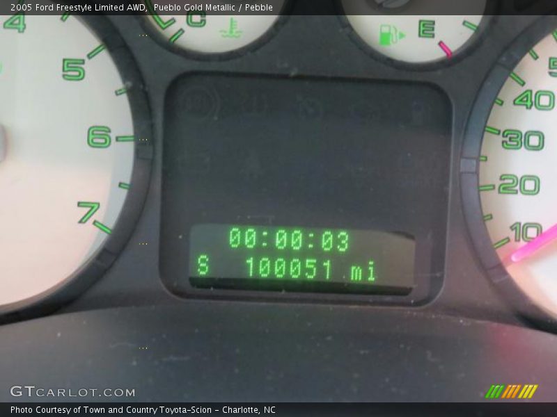 Pueblo Gold Metallic / Pebble 2005 Ford Freestyle Limited AWD