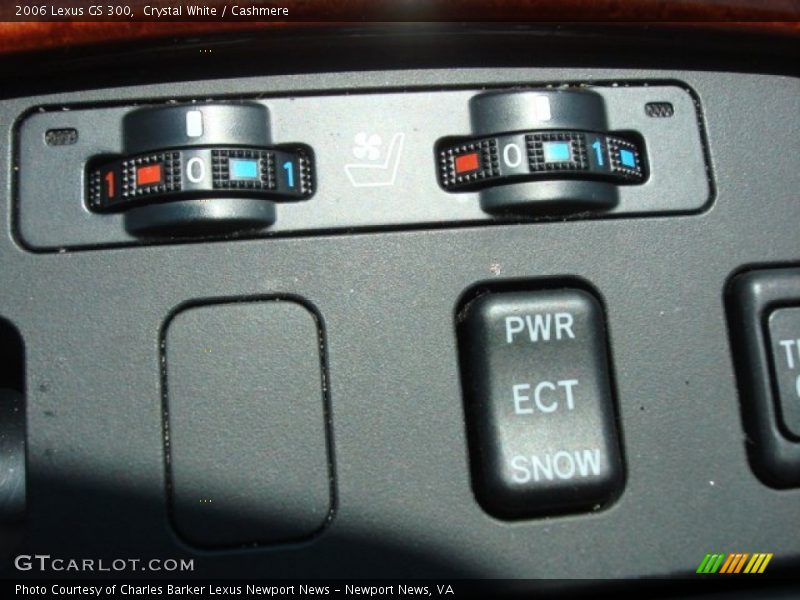 Controls of 2006 GS 300