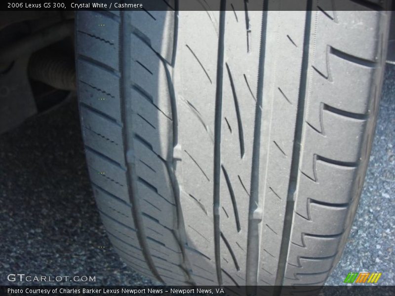 Crystal White / Cashmere 2006 Lexus GS 300
