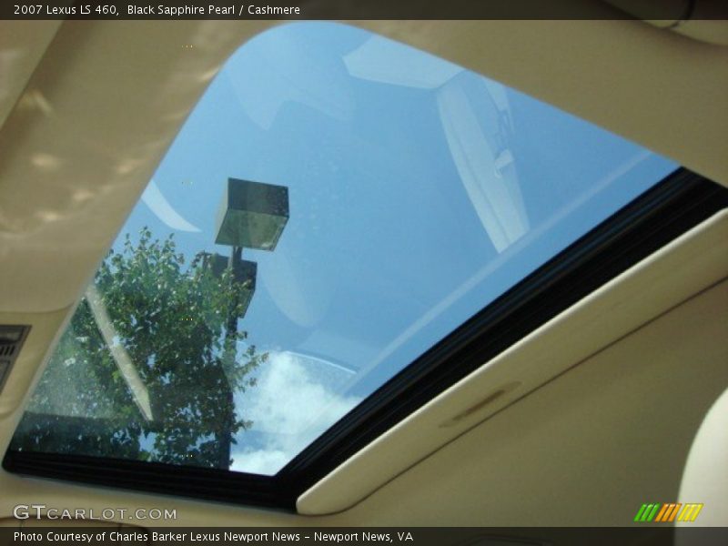 Black Sapphire Pearl / Cashmere 2007 Lexus LS 460