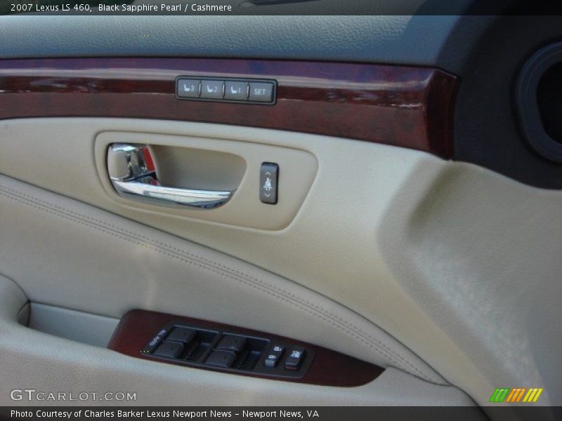 Black Sapphire Pearl / Cashmere 2007 Lexus LS 460