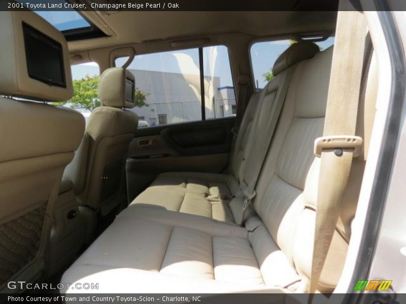 Champagne Beige Pearl / Oak 2001 Toyota Land Cruiser