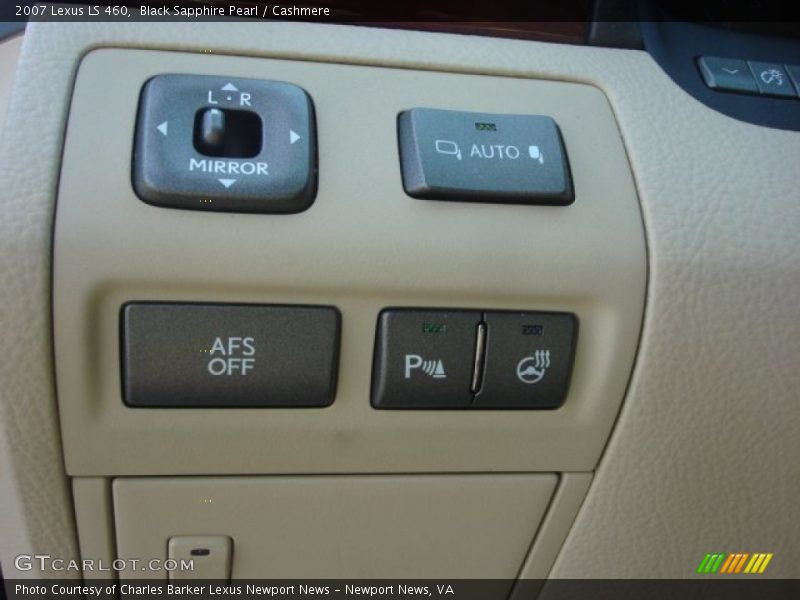 Black Sapphire Pearl / Cashmere 2007 Lexus LS 460