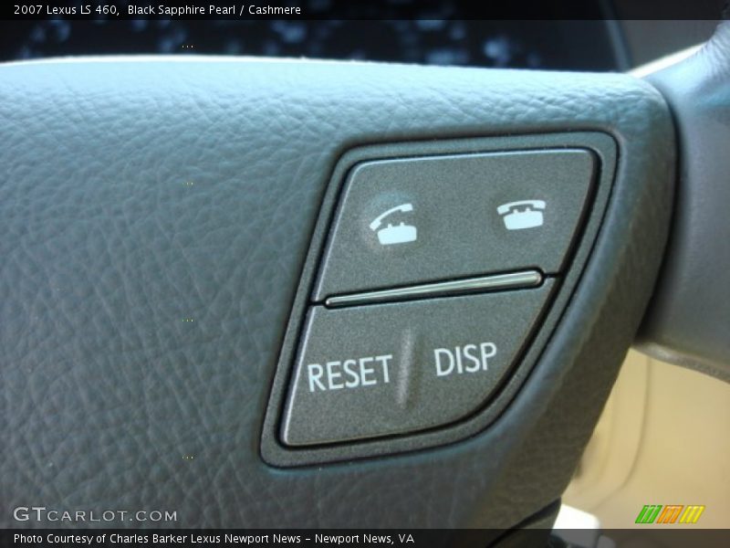 Black Sapphire Pearl / Cashmere 2007 Lexus LS 460
