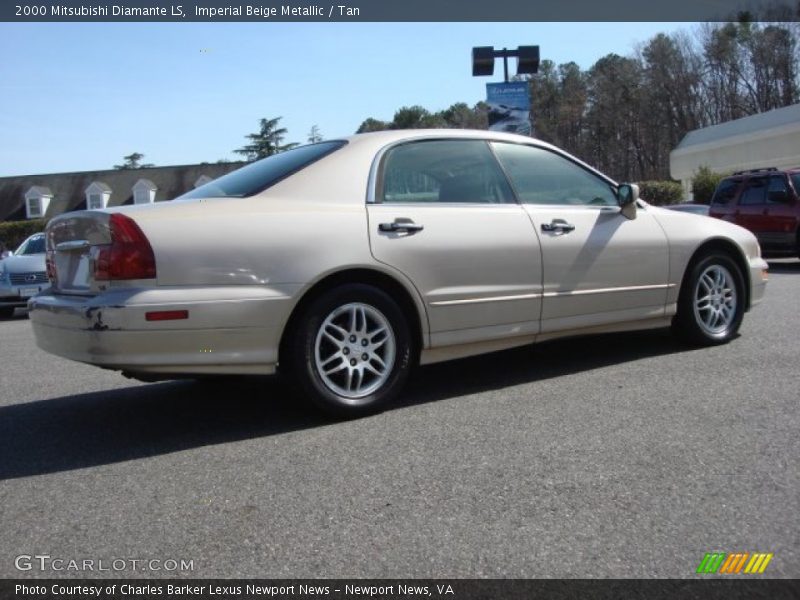 Imperial Beige Metallic / Tan 2000 Mitsubishi Diamante LS