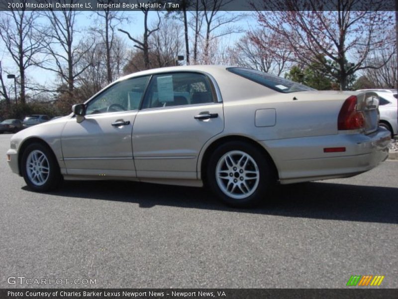 Imperial Beige Metallic / Tan 2000 Mitsubishi Diamante LS