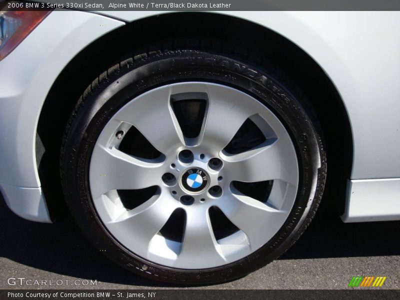 Alpine White / Terra/Black Dakota Leather 2006 BMW 3 Series 330xi Sedan