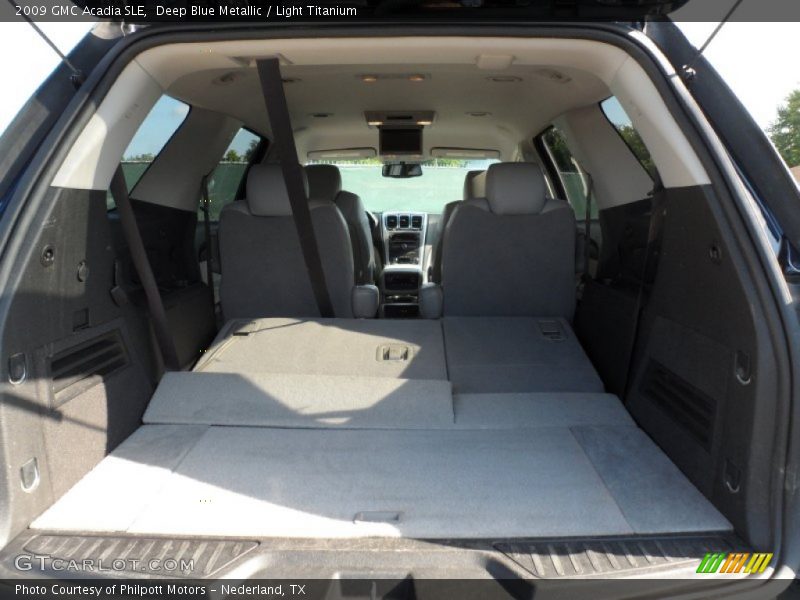 Deep Blue Metallic / Light Titanium 2009 GMC Acadia SLE