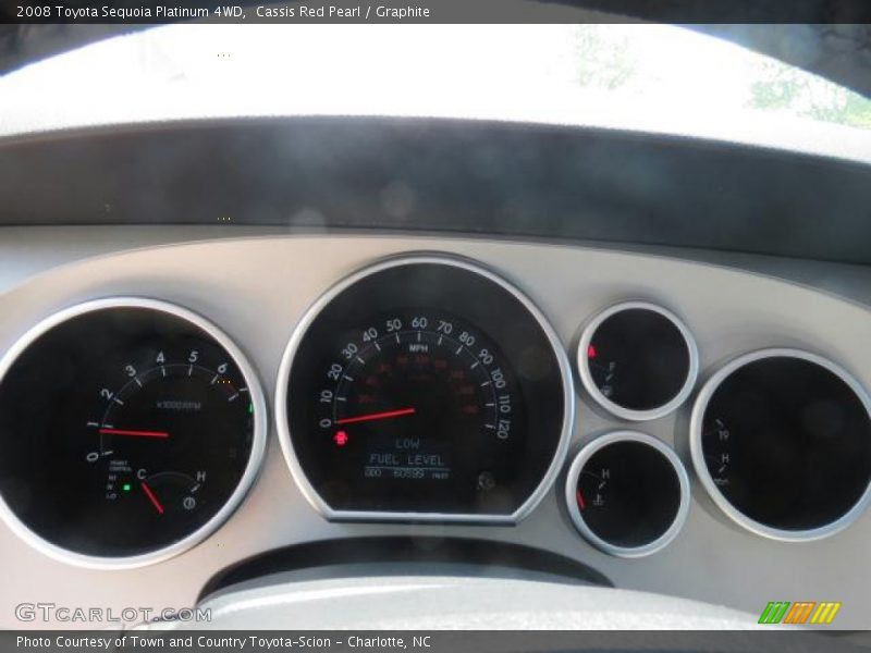  2008 Sequoia Platinum 4WD Platinum 4WD Gauges