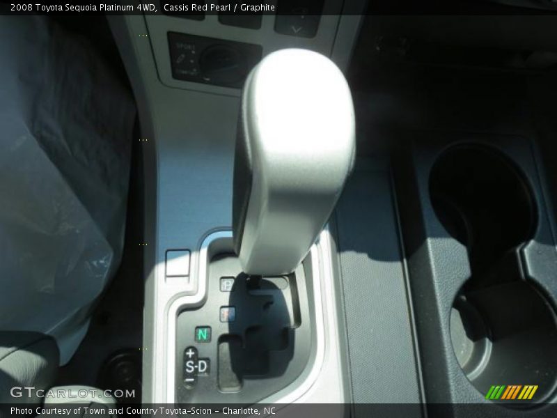  2008 Sequoia Platinum 4WD 6 Speed ECT-i Automatic Shifter