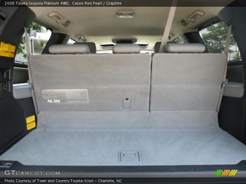  2008 Sequoia Platinum 4WD Trunk