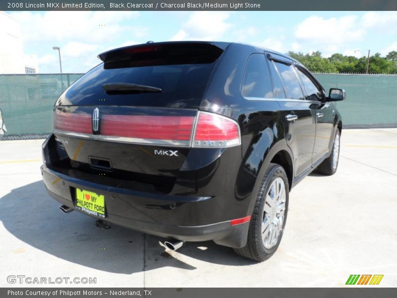 Black Clearcoat / Charcoal Black/Medium Light Stone 2008 Lincoln MKX Limited Edition