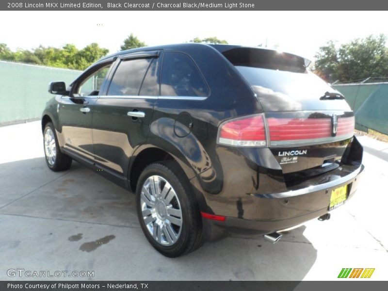 Black Clearcoat / Charcoal Black/Medium Light Stone 2008 Lincoln MKX Limited Edition