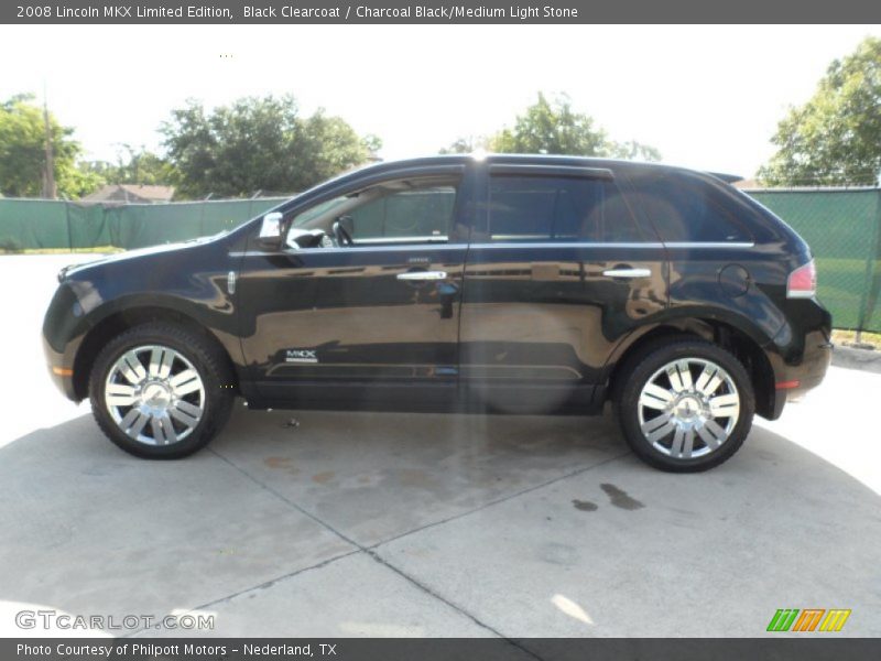 Black Clearcoat / Charcoal Black/Medium Light Stone 2008 Lincoln MKX Limited Edition