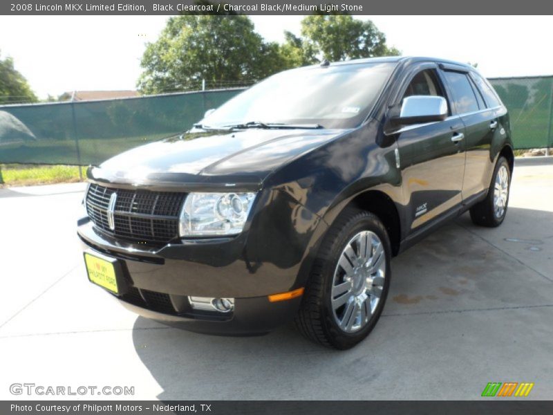 Black Clearcoat / Charcoal Black/Medium Light Stone 2008 Lincoln MKX Limited Edition