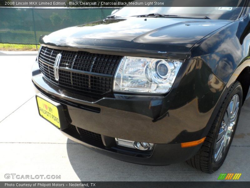 Black Clearcoat / Charcoal Black/Medium Light Stone 2008 Lincoln MKX Limited Edition