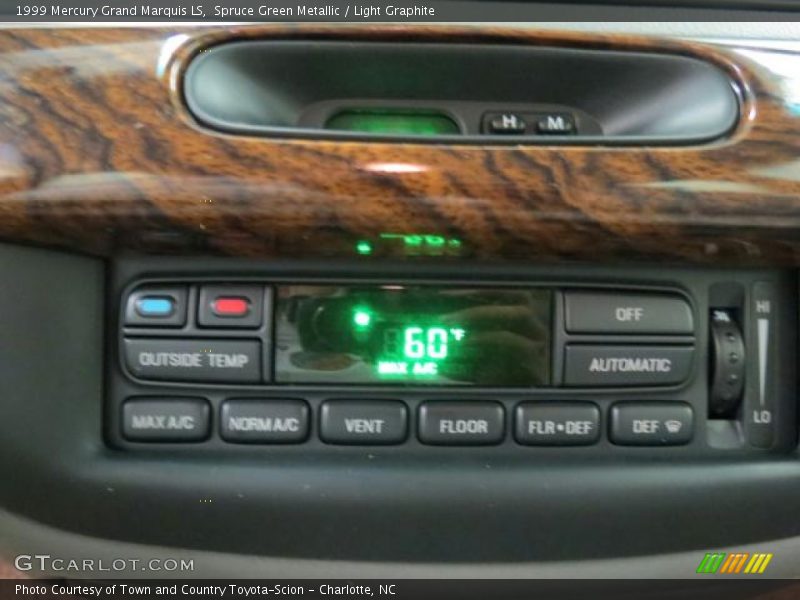 Spruce Green Metallic / Light Graphite 1999 Mercury Grand Marquis LS
