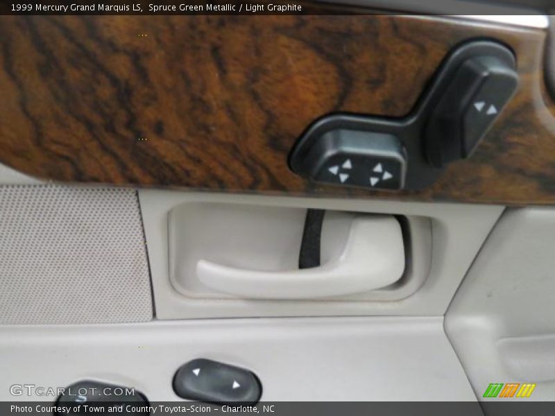 Spruce Green Metallic / Light Graphite 1999 Mercury Grand Marquis LS