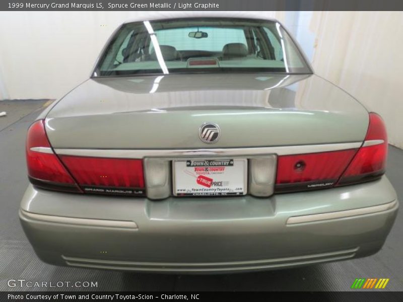 Spruce Green Metallic / Light Graphite 1999 Mercury Grand Marquis LS