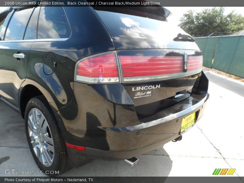 Black Clearcoat / Charcoal Black/Medium Light Stone 2008 Lincoln MKX Limited Edition