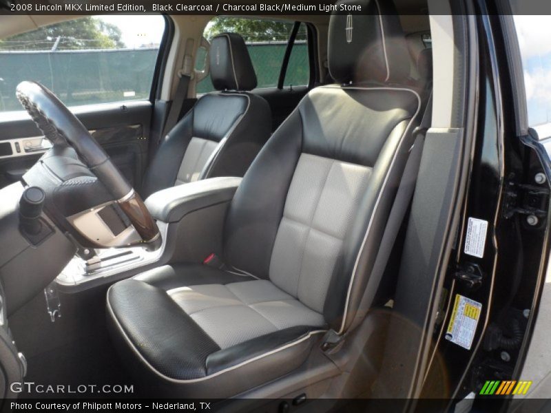Front Seat of 2008 MKX Limited Edition