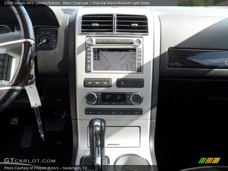 Controls of 2008 MKX Limited Edition