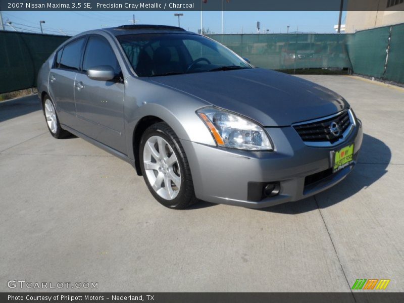 Precision Gray Metallic / Charcoal 2007 Nissan Maxima 3.5 SE