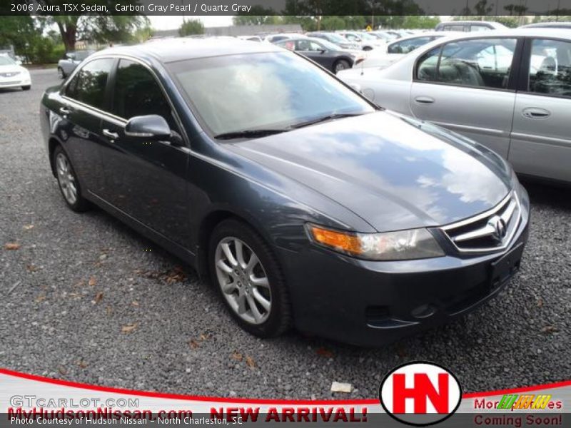 Carbon Gray Pearl / Quartz Gray 2006 Acura TSX Sedan