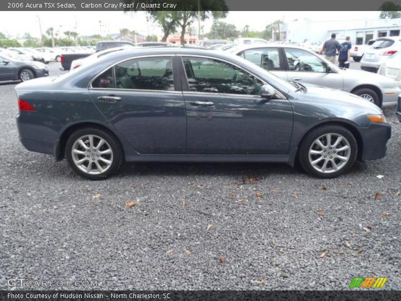 Carbon Gray Pearl / Quartz Gray 2006 Acura TSX Sedan