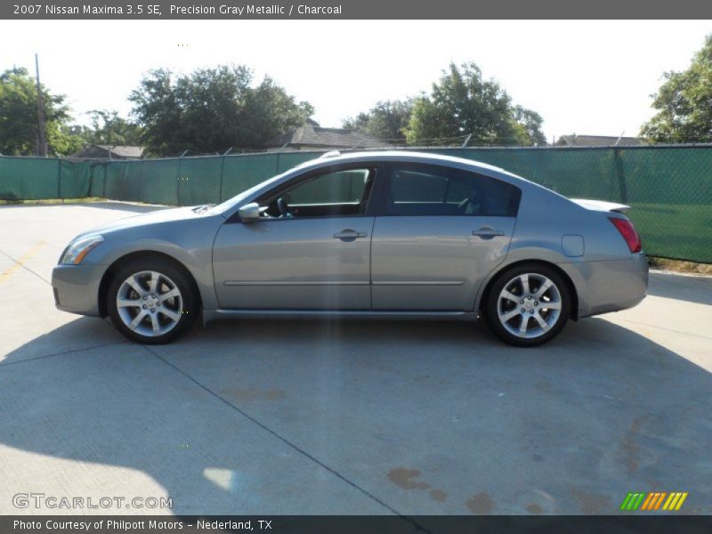 Precision Gray Metallic / Charcoal 2007 Nissan Maxima 3.5 SE