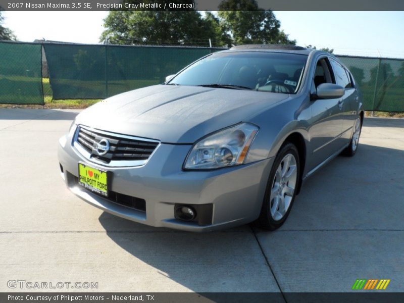 Precision Gray Metallic / Charcoal 2007 Nissan Maxima 3.5 SE