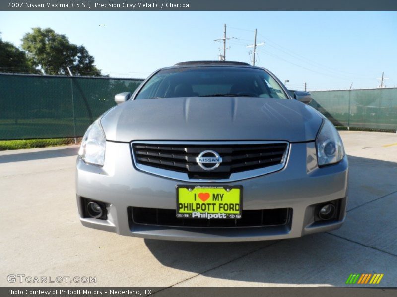 Precision Gray Metallic / Charcoal 2007 Nissan Maxima 3.5 SE