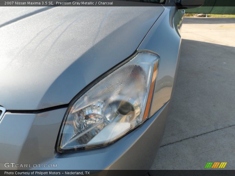 Precision Gray Metallic / Charcoal 2007 Nissan Maxima 3.5 SE