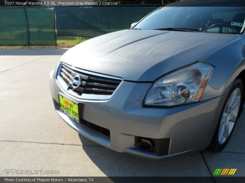 Precision Gray Metallic / Charcoal 2007 Nissan Maxima 3.5 SE