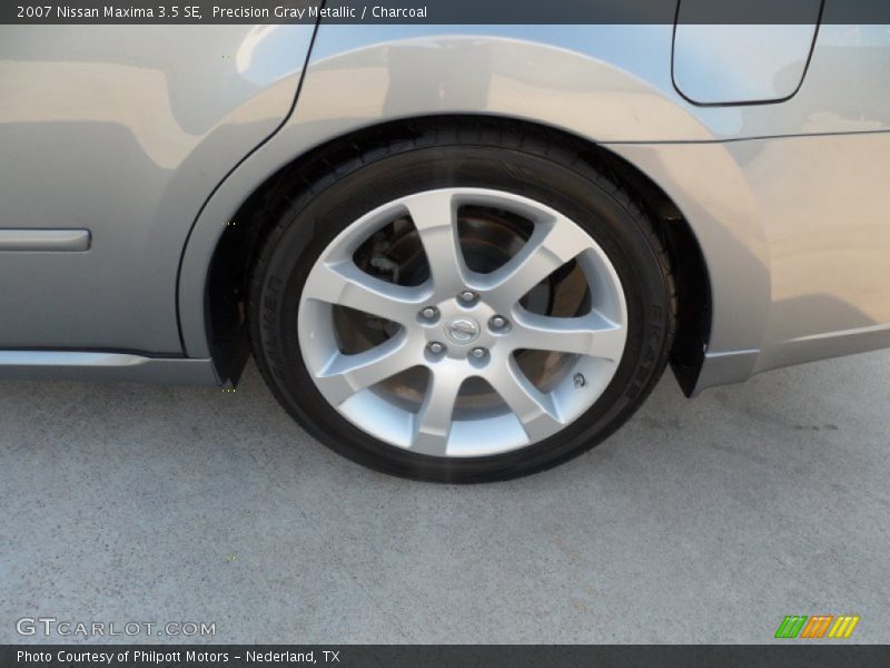 Precision Gray Metallic / Charcoal 2007 Nissan Maxima 3.5 SE