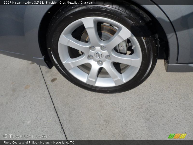 Precision Gray Metallic / Charcoal 2007 Nissan Maxima 3.5 SE